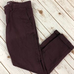 Old Navy Burgundy Pants